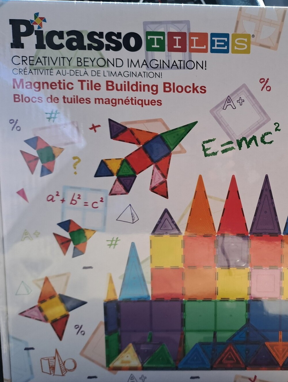 Picasso Magnetic Tile Building Blocks NWT - Colorful Set 60pcs